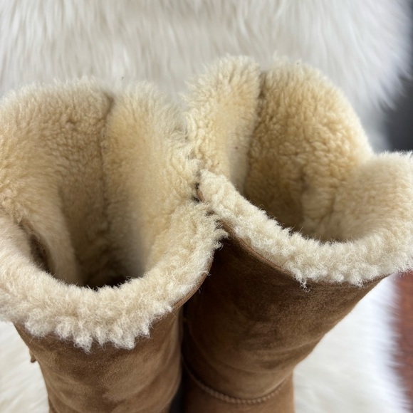 UGG Chestnut Suede Tall Winter Boots - Picture 9 of 11